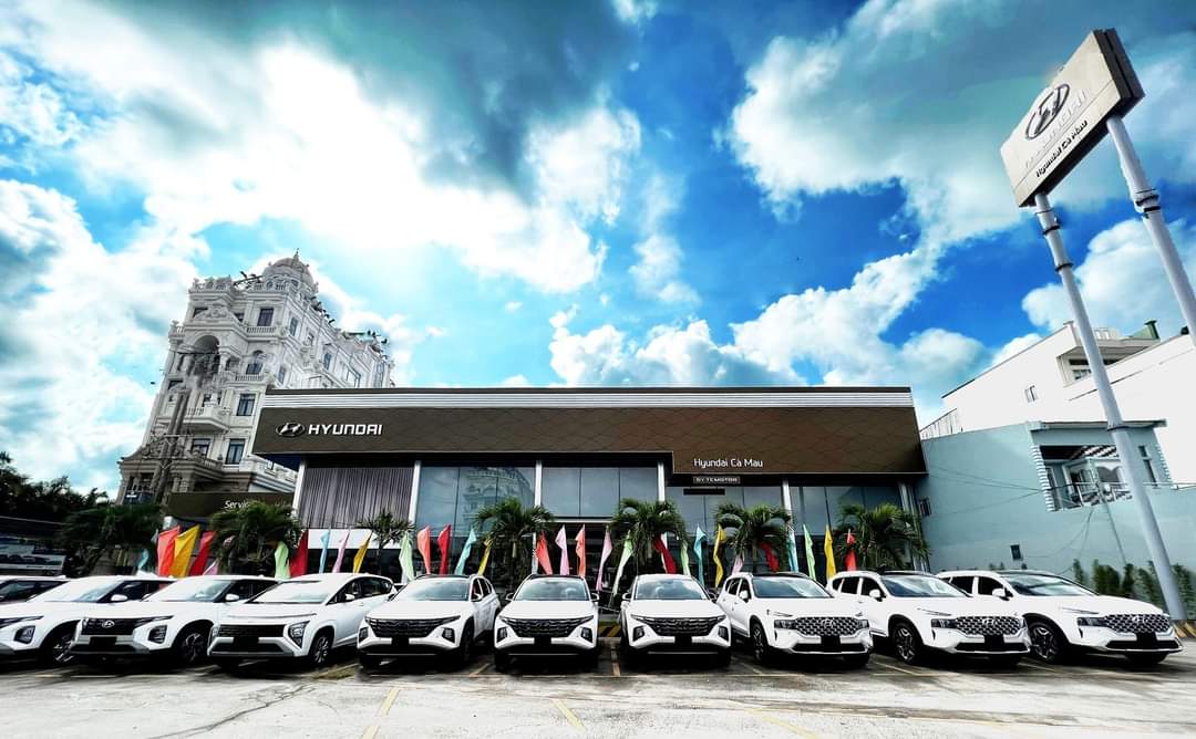 Cà Mau: Đại lý Hyundai Cà Mau